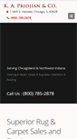Mobile Screenshot of kapridjianrugsandcarpets.com